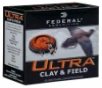 Federal Ultra Clay   Field 12 Gauge Ammo 2 75   7 5 Shot 1 1 8oz 25-Round Box