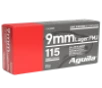 Aguila 9mm Luger Ammo 115gr FMJ 50 Rounds - 1E097704