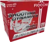 Fiocchi Shooting Dynamics 2 75  12 Gauge Ammo 1oz  8 Shot 25 Shells - 12SD1H8