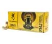 Browning Training   Practice 9mm Luger Ammo 115gr FMJ 50 Rounds - B191800092