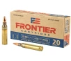 Hornady Frontier Cartridge 5 56 NATO Ammo 62gr FMJ 20 Rounds - FR260