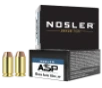 Nosler ASP 10mm Auto Ammo 180gr JHP 20 Rounds - 51400