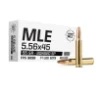 Norma MLE 5 56 NATO Ammo 55gr Bonded SP 20 Rounds - 601705094