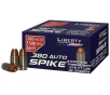 Liberty Ammunition Spike  380 Auto Ammo 55gr HP 20 Rounds - LA-SPI380-55-1500