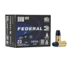 Federal Syntech Defense 9mm Luger Ammo 138gr SHP 20 Rounds - S9SJT1