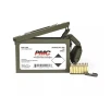 PMC X-Tac 5 56 NATO Ammo 55gr FMJBT 840 Round Ammo Can with Bandoleer - 5 56X-MB
