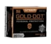 Speer Gold Dot Personal Protection 9mm Luger  P Ammo 124gr HP 20 Rounds - 23617GD