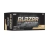 CCI Blazer Brass 9mm Luger Ammo 124gr FMJ 100 Rounds - 52011BB