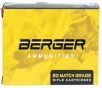 BERGER BULLETS 6 5MM CREEDMOOR