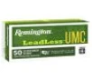 Remington Ammunition 23791 UMC Leadless 40 SW 180 gr Flat Nose Enclosed Base 50 Per Box  10 Case
