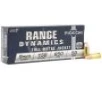 Fiocchi 9APE Range Dynamics 9mm Luger 158 gr Full Metal Jacket 50 Per Box  20 Cs