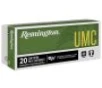Remington Ammunition 23748 UMC 223 Rem 45 gr Jacket Hollow Point 20 Per Box  10 Cs