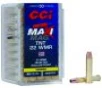 CCI 0063 Maxi-Mag TNT 22 WMR 30 gr TNT Jacketed Hollow Point 50 Per Box  40 Cs