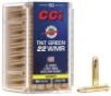 CCI 0060 TNT Green 22 WMR 30 gr Speer TNT Green Hollow Point 50 Per Box  40 Cs