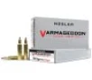 Nosler 65115 Varmageddon 204 Ruger 32 gr Flat Base Tipped 20 Per Box  20 Cs