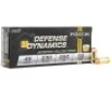 Fiocchi 45T500 Defense Dynamics 45 ACP 230 gr Jacket Hollow Point 50 Per Box  10 Cs