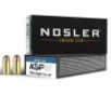 Nosler 51054 Assured Stopping Power Handgun 9mm Luger 124 gr Jacket Hollow Point 50 Per Box  10 Cs