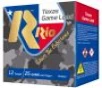 Rio Ammunition TGHV3675TX Texas Game Load High Velocity 12 Gauge 2 75 in 1 1 4 oz 7 5 Shot 25 Per Box  10 Case