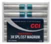 CCI Pistol 38 Special Shot Shell 9 Shot Aluminum Casing  100gr  10rd Box