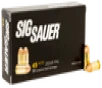 Sig Sauer 45 ACP  230gr  Elite Ball Full Metal Jacket  50rd Box 