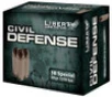Liberty Ammo Civil Defense  38 Special 50gr  Fragmenting HP  20rd Box  50 Case