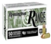 Remington Range 9mm  115gr  1145 fps  Full Metal Jacket  50rd Box