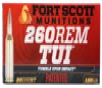 Fort Scott Munitions TUI 260 Rem  130gr  SCS 20Bx 25Cs