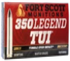 Fort Scott Munitions TUI 350 Legend  125gr  SCS  20Bx 10Cs