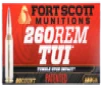 Fort Scott Munitions TUI 260 Rem  123gr  SCS 20Bx 25Cs
