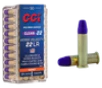 CCI Clean-22 Hyper Velocity 22 LR  31gr  LN Purple  50 box