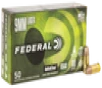Federal BallistiClean 9mm  100gr  Lead-Free Frangible  50Bx 20Cs