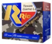 Rio Texas Game Load 12 Ga  2 75   1 1 4 oz  6 Shot  25Bx 10Cs
