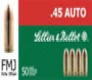 Sellier and Bellot 45 G A P  230 FMJ 50Rd Box