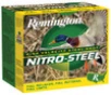 Remington Nitro Steel Shotshells 12 Ga  2 75   1 1oz  4 Shot  25rd Box