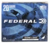 Federal Game-Shok 20 Ga  3   1 1 4 oz  6 Shot  25rd Box
