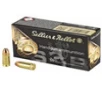 Sellier   Bellot Defense 9mm  124gr  Jacketed Hollow Point  50rd Box