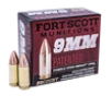 Fort Scott TUI 9mm  80gr  Nickel-Plated  Solid Copper Spun  20rd Box