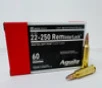 Aguila 22-250 Remington  60gr  Boat Tail Soft Point  20rd Box