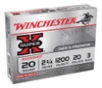 Winchester Super-X Buckshot 20 Ga  2 75  20 Pellets 3 Buck Shot 5rd Box