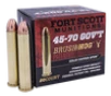 Fort Scott Munitions 45-70 Government  300gr  Solid Copper Spun  20rd Box