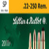 Sellier   Bellot Soft Point 22-250 Rem 55 gr  20rd Box  25 Box Case