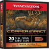 Winchester Copper Impact 20 Ga  2 75   3 4 oz  Sabot Slug Shot  5rd Box