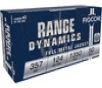 Fiocchi Range Dynamics 357 Sig  124gr  Full Metal Jacket  50rd Box