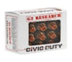 G2 Research Civic Duty 10mm  122gr  Lead Free Copper  20rd Box