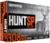 Ammo Hunt SP 308 Winchester  165gr  Soft Point  20rd Box
