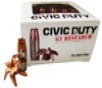 G2 Civic Duty  45 ACP  164gr  Copper Expansion Projectile  20rd Box