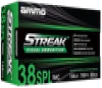 Ammo Inc Streak Visual Green 38 Special  158gr  Total Metal Case  50rd Box