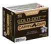 Speer Gold Dot Carry Gun 9mmLuger 135gr Hollow Point 20 Per Box