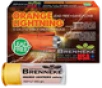 Brenneke Orange Lightning 12 Ga  2 75  2 3oz Slug Shot 5 Per Box