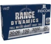 Fiocchi  30-06 Springfield  150gr  Full Metal Jacket  20rd Box